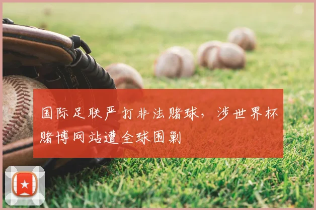 国际足联严打非法赌球,涉世界杯赌博网站遭全球围剿